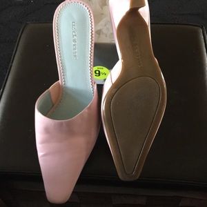 Liz Claiborne Marco Pink Sorbet Mules